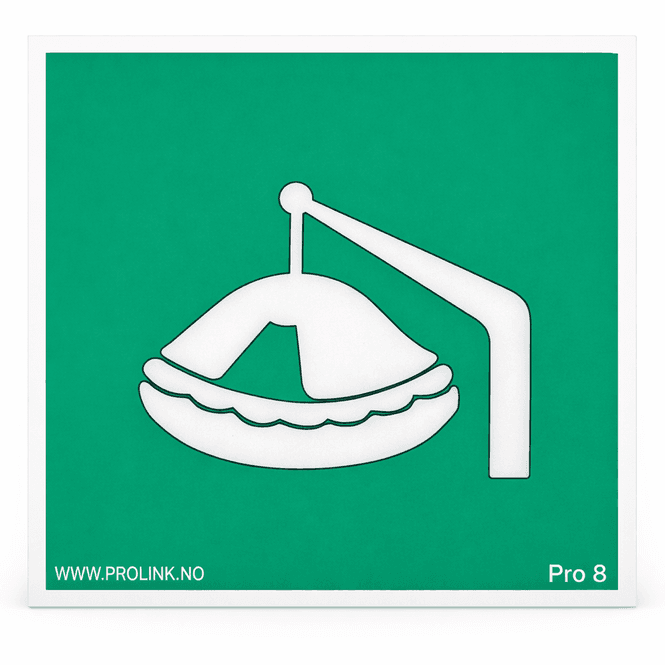 Hovedbilde Davit-launched liferaft (Pro 8)