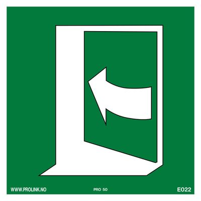 Døren åpnes på venstre side - Pro 50