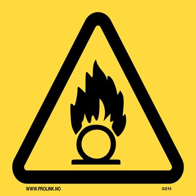 Brennbart materiale, etsende - PVC