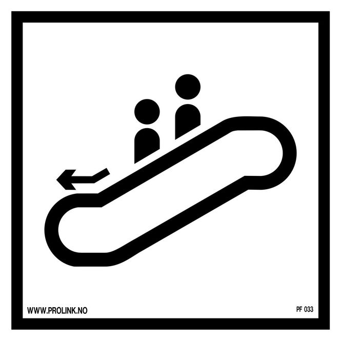 Hovedbilde Rulletrapp, ned - PVC