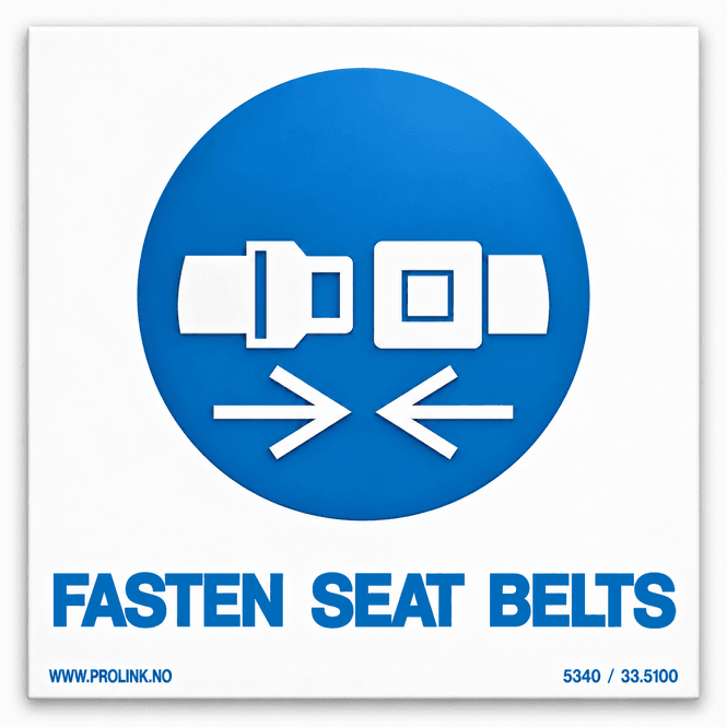 Hovedbilde Fasten seat belts