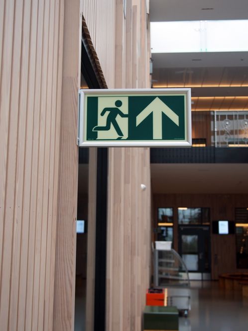 Hovedbilde Markeringsskilt i ramme - ensidig - 10 meter