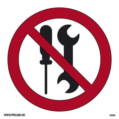 Vedlikehold av usakkyndige forbudt - PVC