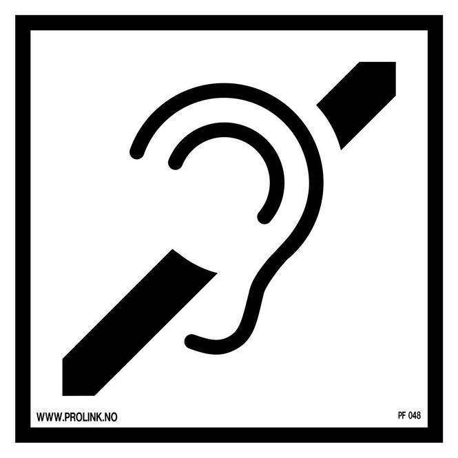 Hovedbilde Tilgjengelighet - hørselshemmede - PVC