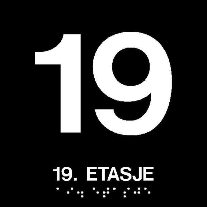 Hovedbilde 19.etasje - Taktilt