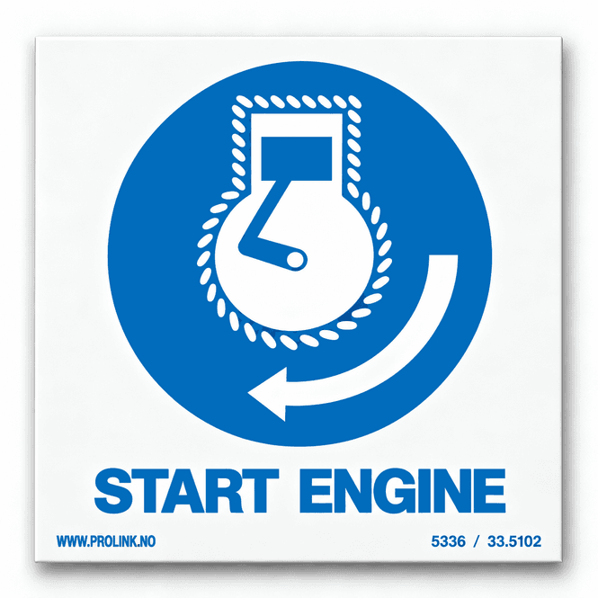 Hovedbilde Start engine