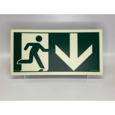 Markeringsskilt i ramme - tosidig - 15 meter