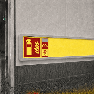LLL - Fire extinguisher - CO2 (Pro 50)