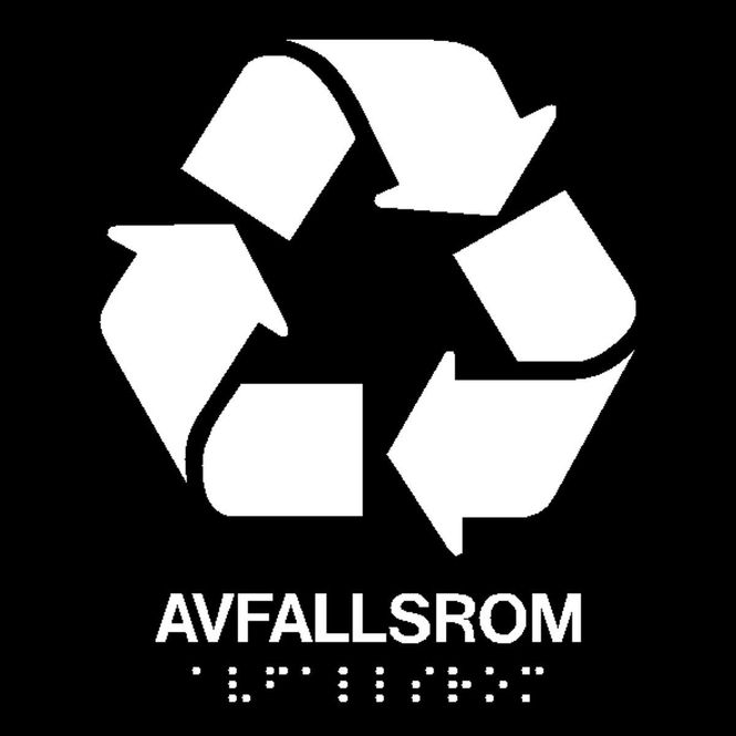 Hovedbilde Avfallsrom - Taktilt