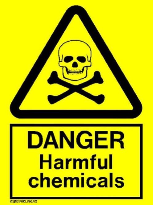 Hovedbilde Danger - Harmful chemicals